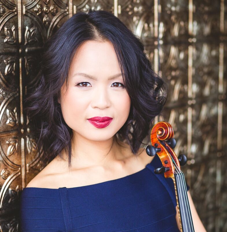 Violinist Lynn Kuo
